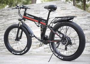 elektrische-fiets-dikke-brede-banden