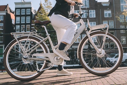 Lekker bikes Jordaan hippe e-bike